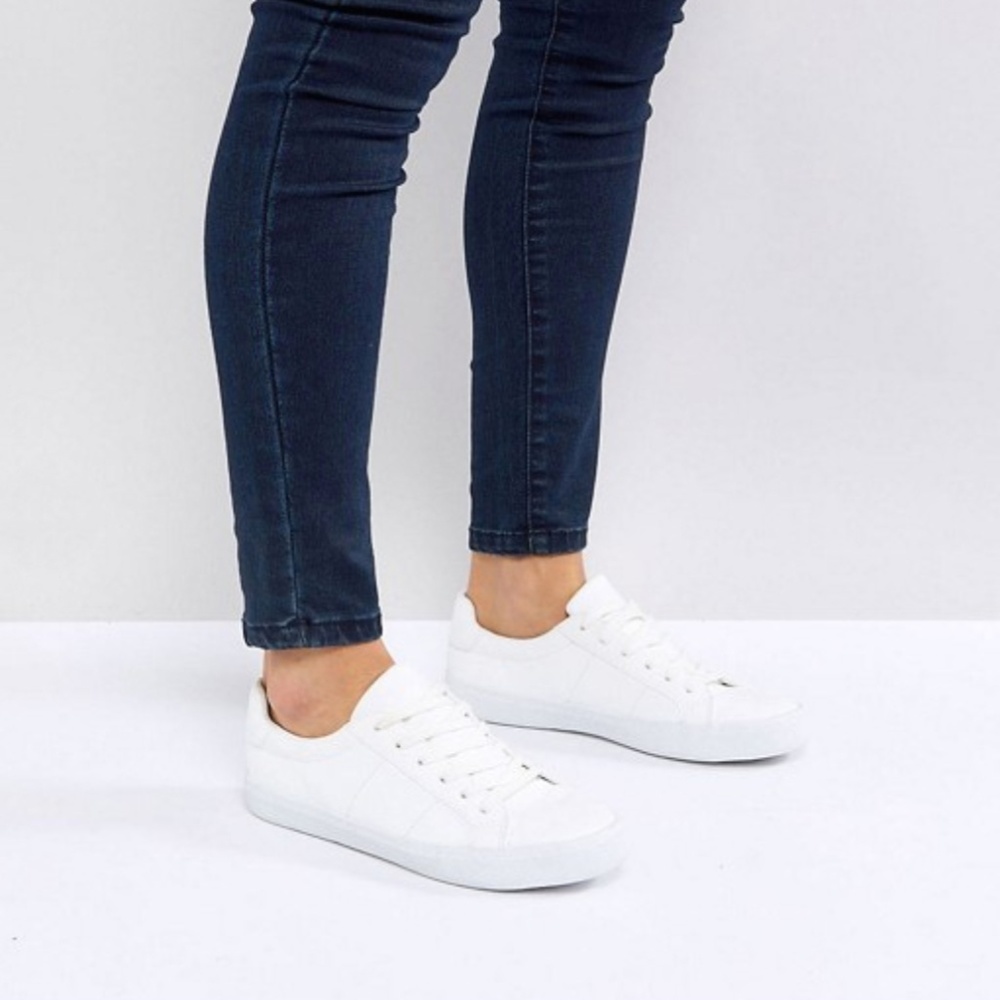 White sneakers